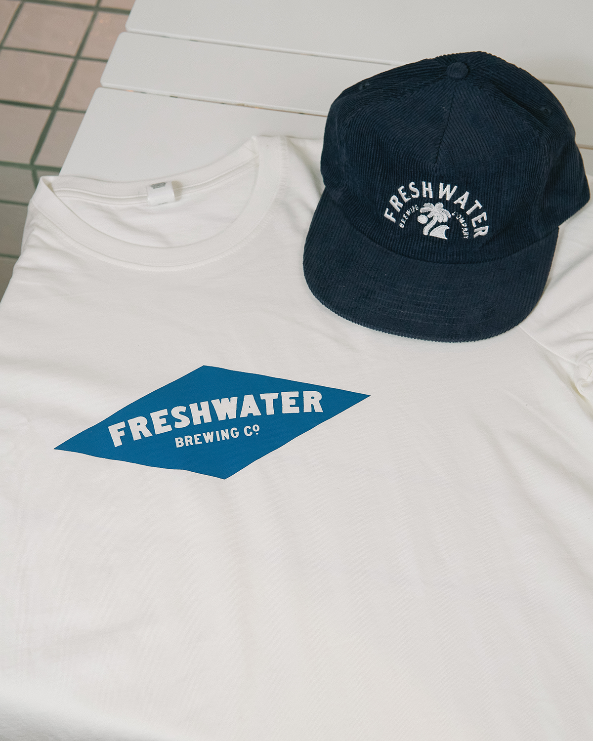 Blue Logo Tee and Cap Bundle